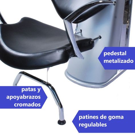 Sillón Lavapelo para Peluquería o Salón de Belleza-2