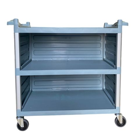 Carro Servicio Grande Cerrado 100x50x92 Gris-3