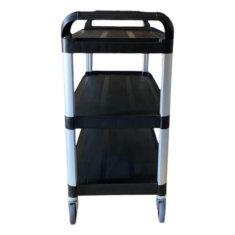 Carro Servicio  Grande XL 103x50x96  Negro-5