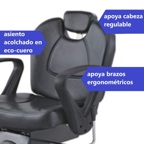 Sillon de Barbero para Salon de Belleza o Barberia NS-31807-1