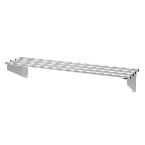 Repisa Tubular ProChef 120x30 cm Pasa Bandejas Acero Inoxidable-0