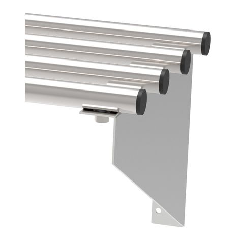 Repisa Tubular ProChef 120x30 cm Pasa Bandejas Acero Inoxidable-1