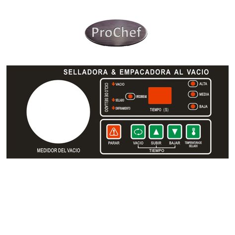 Selladora al Vacío ProChef para Bolsa 25 cm-5