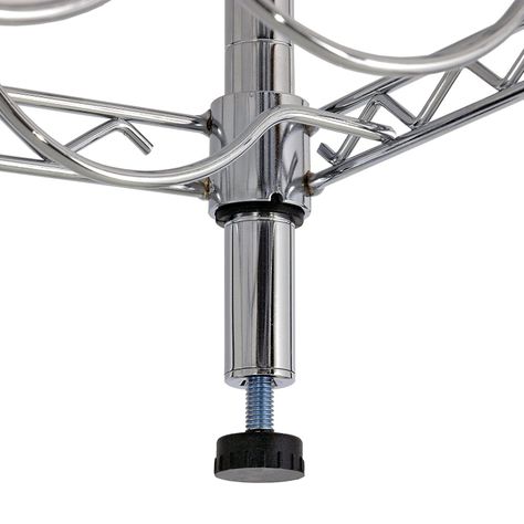 Estante Cromado 45x35x90 cm. Cava 24 a 42 Botellas de Vino-5