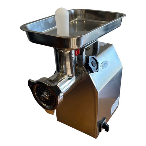 Moledora de carne industrial Ac. Inox. 220 kg/hora con Reversa-1