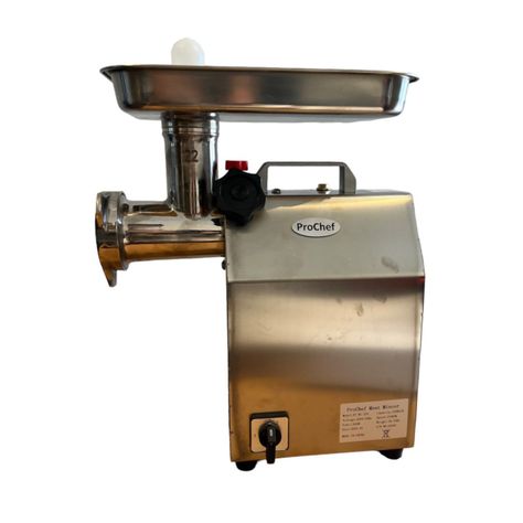 Moledora de carne industrial Ac. Inox. 220 kg/hora con Reversa-2