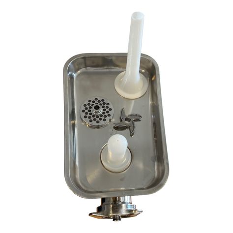 Moledora de carne industrial Ac. Inox. 220 kg/hora con Reversa-5