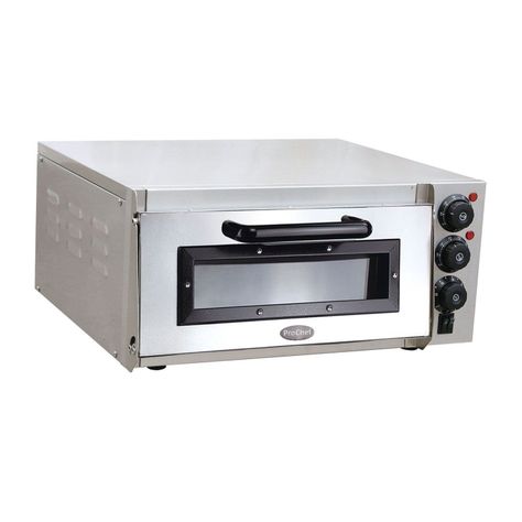 Horno Pizza Pizzero Eléctrico 1 Cámara 40x40 cm.-0