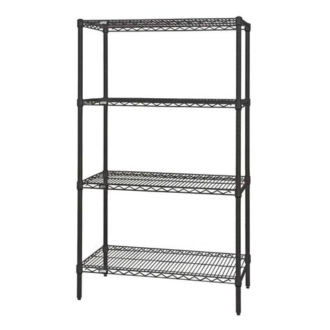 Estante 120x45x180 cm Epóxico 4 Bandejas Capacidad 800 kg.-1
