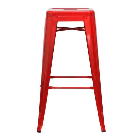 Piso Alto Tolix Rojo 1 Unidad-1