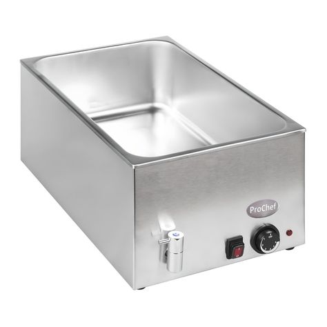Baño María Eléctrico 20 Lt Con Despiche GN 1/1-7