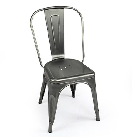 Pack 4 Unidades Silla Tolix Gris Gunmetal-7
