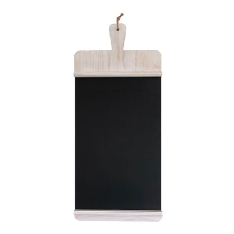 Pizarra Deco para colgar 90x40 cm Madera Natural-1