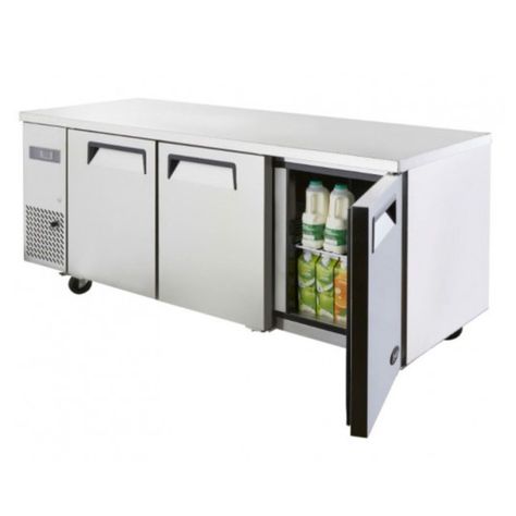 Mesón Refrigerado 180 Cm Acero Inox. 3 Ptas 510 Lt-1