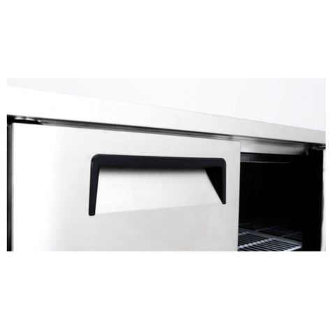 Mesón Refrigerado 180 Cm Acero Inox. 3 Ptas 510 Lt-5