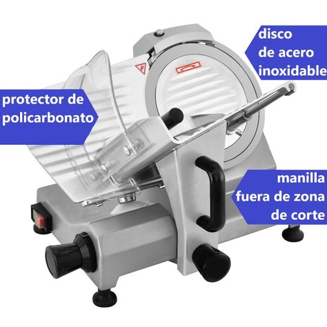 Fiambrera 250 mm Cortadora Cecinas Semi Automatica-1