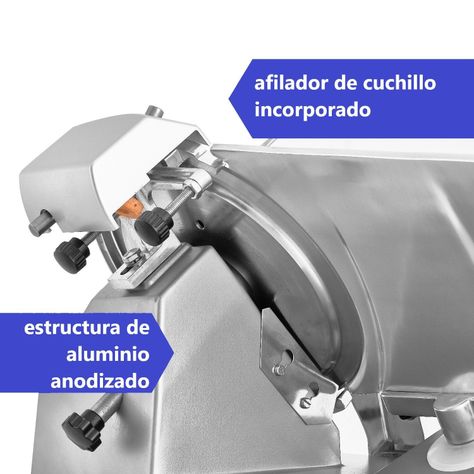 Fiambrera 250 mm Cortadora Cecinas Semi Automatica-2