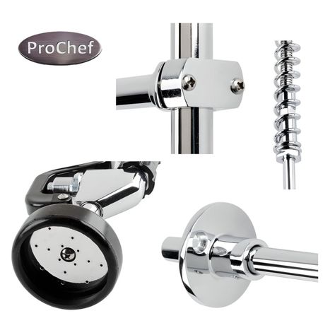 Llave Pre Lavado Pre Wash Acero Inox. Alta Presión-4