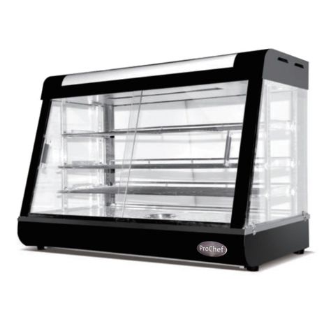 Vitrina de Calor ProChef Autoservicio 90 cm.-0