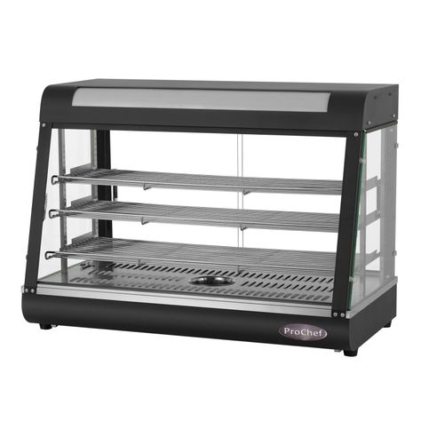 Vitrina de Calor ProChef Autoservicio 90 cm.-8