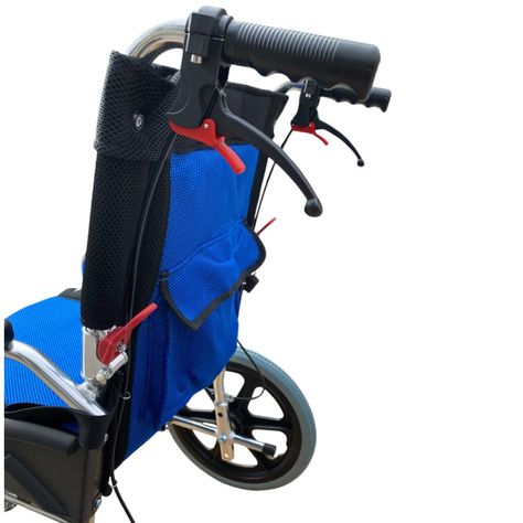 Silla de Ruedas Aluminio Ultra Liviano Aro 16-Azul-6