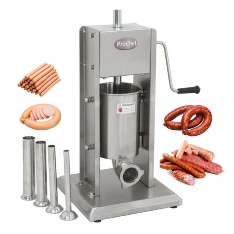 Embutidora Manual Vertical 3 Litros ProChef-3