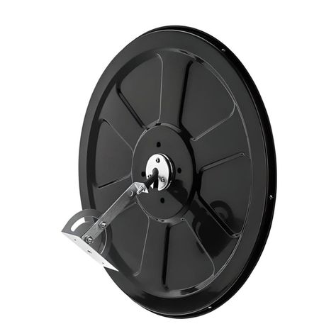 Espejo 30 Cm. Curvo Convexo para Muro Base Negra-5