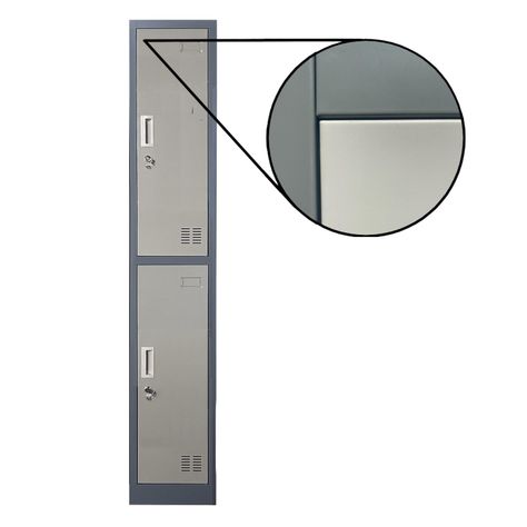 Locker Casillero metálico 1 Cuerpo 2 Puertas-4