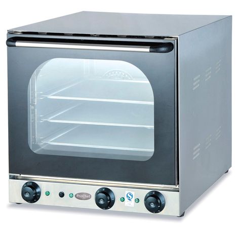 Horno Convector Eléctrico 4 bandejas Vapor y Grill-0