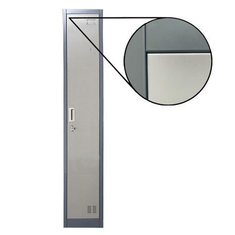 Locker Casillero metálico 1 Cuerpo 1 Puerta-4