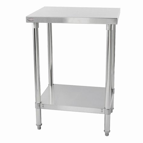 Mesón Central 60x60x85 cm Acero Inoxidable-0