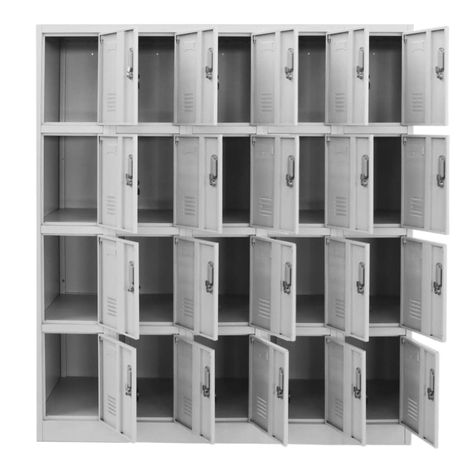 Locker Casillero Metálico 5 cuerpos 20 puertas-1