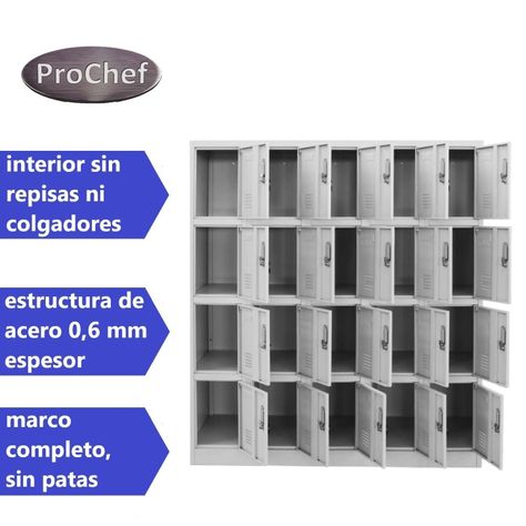 Locker Casillero Metálico 5 cuerpos 20 puertas-3