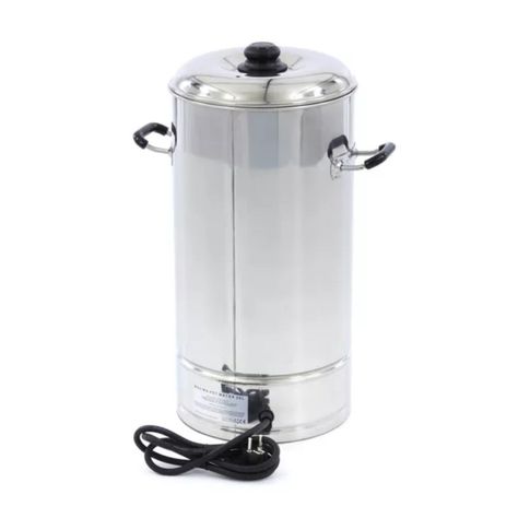 Hervidor Mantenedor 20 Lt. Eléctrico Acero Inoxidable-6