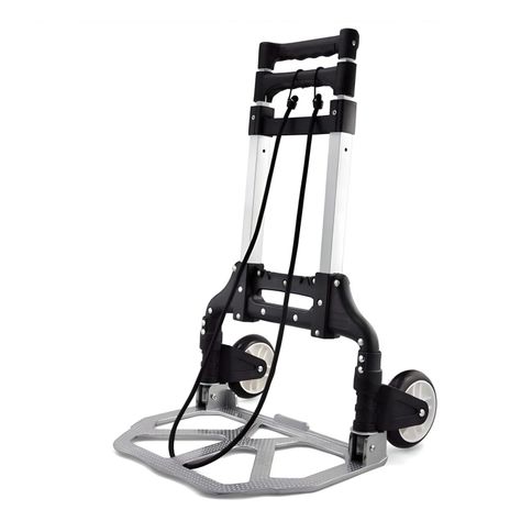 Carro Transportador Tipo Yegua Plegable Aluminio 70 Kg.-2