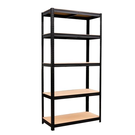 Estante 90x40x180 cm Acero Pintado 5 Band. 875 Kg-1