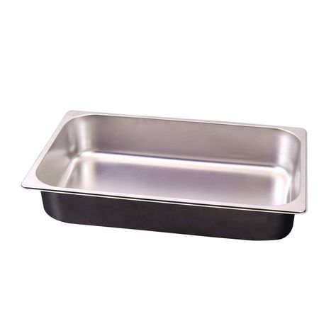 Pack 6 Depósitos Gastro GN 1/1 x 100 mm Acero Inox-1