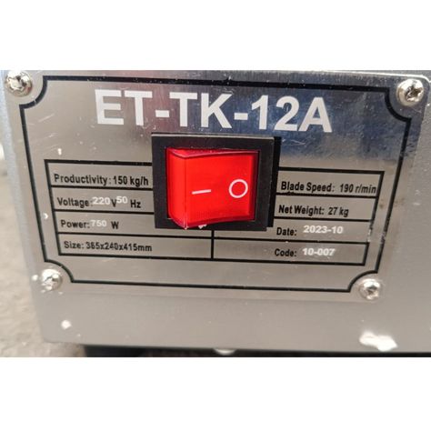 Moledora de Carne Industrial ProChef 12 kg. 150 kg/hora-4