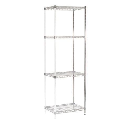 Estante Cromado 4 Bandejas 60x45x180 cm. Capacidad 800 kg.-1