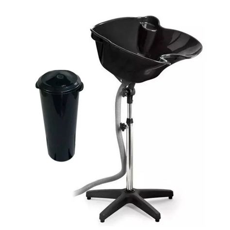 Lavapelo Portátil de Pedestal con Depósito de Agua-0