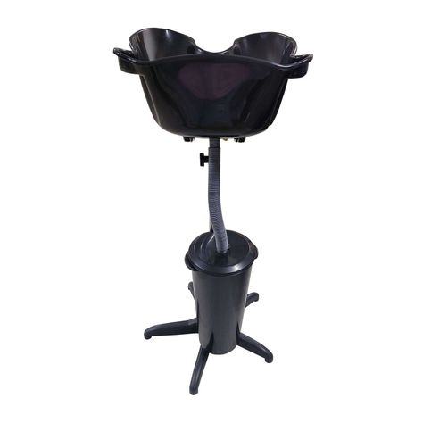 Lavapelo Portátil de Pedestal con Depósito de Agua-2