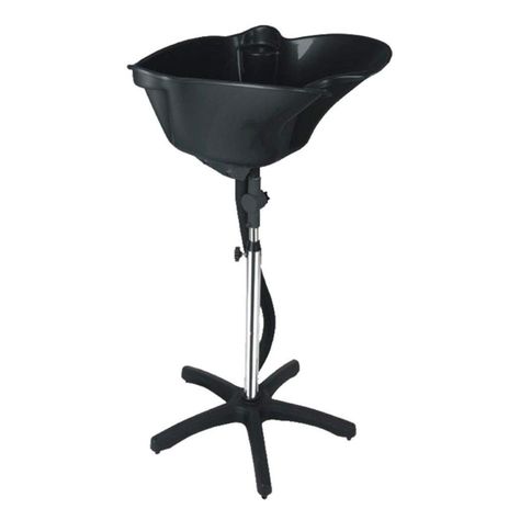 Lavapelo Portátil de Pedestal con Depósito de Agua-9