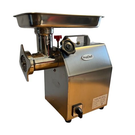 Moledora de carne industrial Ac. Inox. 120 kg/hora con Reversa-0