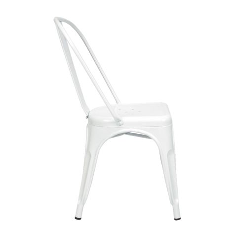 Pack 4 Unidades Silla Tolix Blanco-2