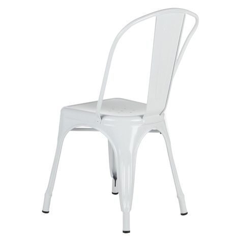 Pack 4 Unidades Silla Tolix Blanco-6