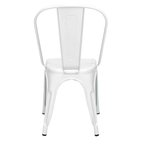 Pack 4 Unidades Silla Tolix Blanco-7