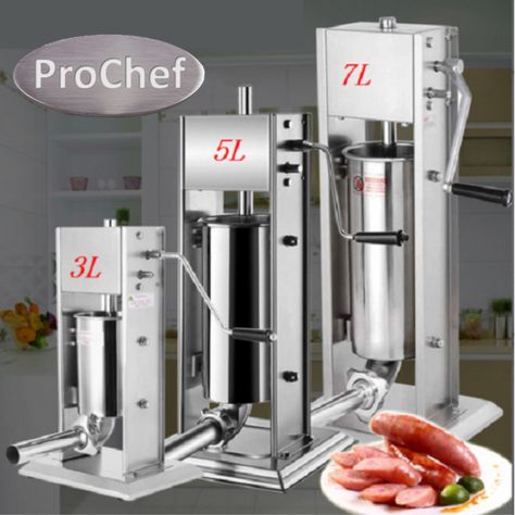 Embutidora Vertical 3 Litros ProChef Línea Manual-4