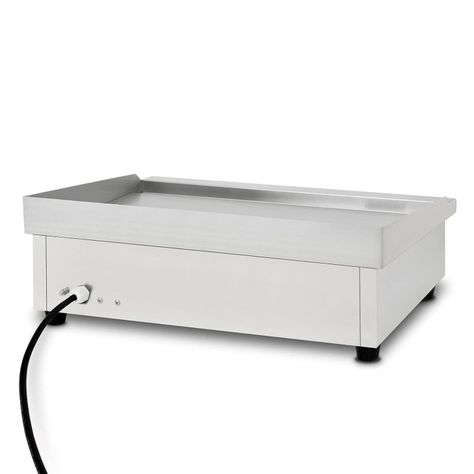 Plancha Churrasquera Eléctrica 55 x 35 cm. Ac Inox-2