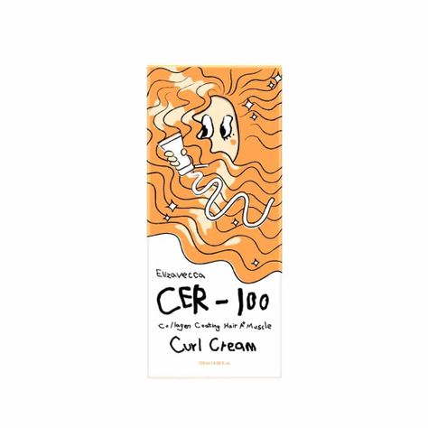 Crema para Rizos Collagen Coating Hair A+ Muscle Curl Cream-1