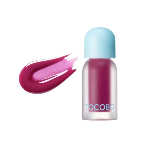Aceite labial Tocobo tono malva frío 02 Berry Brandy-0